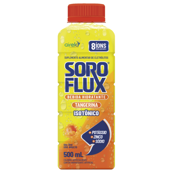 Soroflux Isotônico Tangerina 500ml Soroflux Tangerina 500ml
